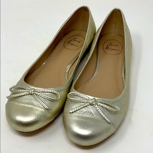 COPY - Jack Rogers Gold Ballet Flats 7M